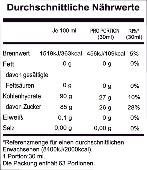 SIROP DE FRUITS DE LA PASSION | 2,5 KG