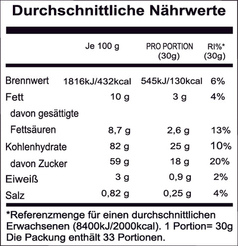 BUBBLE ICE KAFFEE PULVER | 1 KG