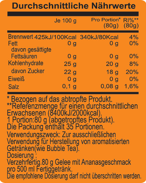ANANAS NATATE COCO | 3,85 kg