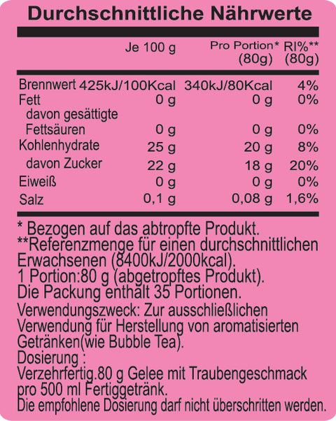 ERDBEER NATATE COCO | 3,85 KG