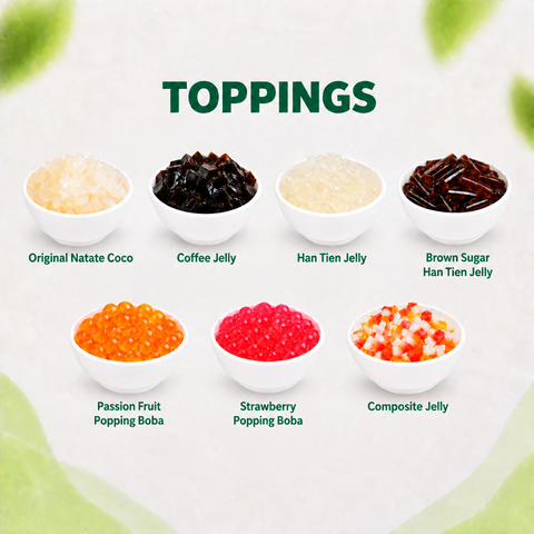 Bubble Tea Recipes: Beverage Toppings