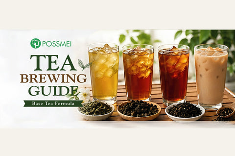 Bubble Tea Recipes - Tea Brewing Process