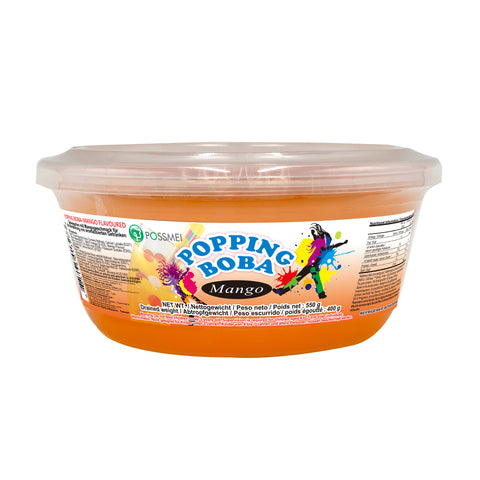 RETAIL SIZE - POPPING BOBA - MANGO  | 550 G