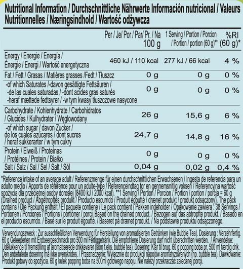 POPPING BOBA - MYRTILLE | 3,2 KG