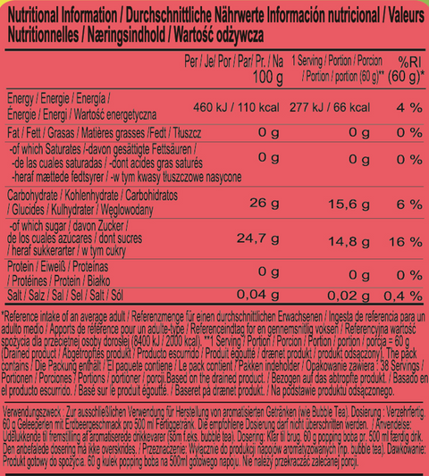POPPING BOBA - CERISE | 3,2 KG