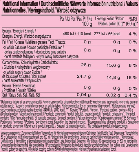 POPPING BOBA- WATERMELON  | 3.2 KG