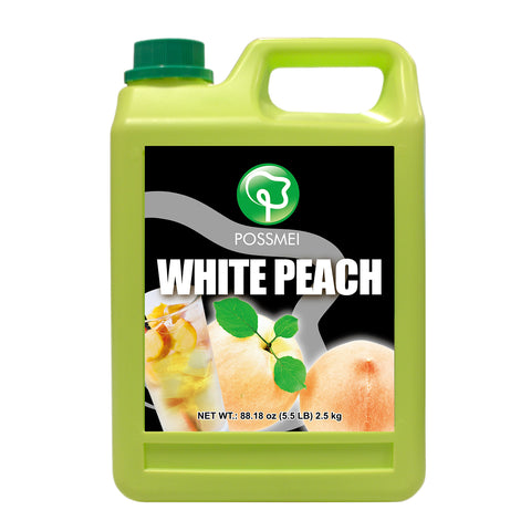 WHITE PEACH SYRUP | 2.5 KG