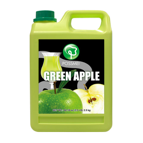 GREEN APPLE SYRUP  | 2.5 KG