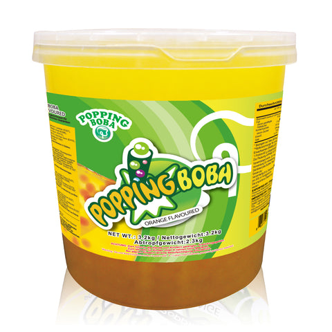 POPPING BOBA - ORANGE  | 3.2 KG