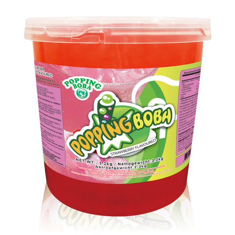 POPPING BOBA - STRAWBERRY | 3.2 KG