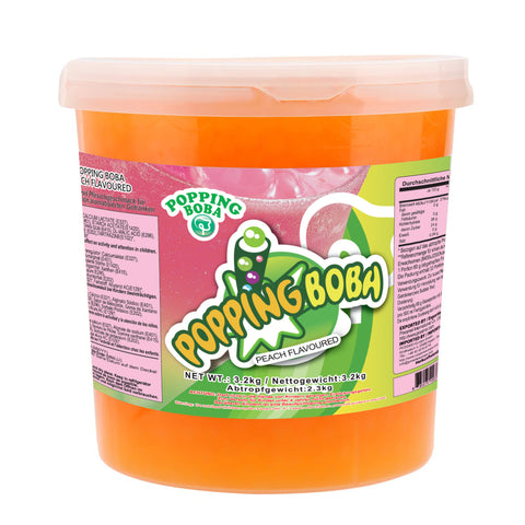 POPPING BOBA - PEACH | 3.2 KG