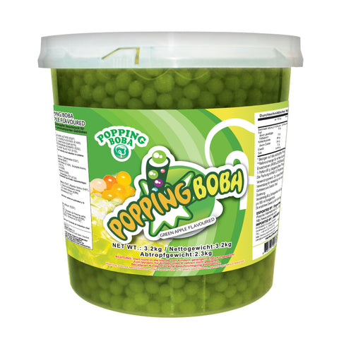 POPPING BOBA - GREEN APPLE | 3.2 KG