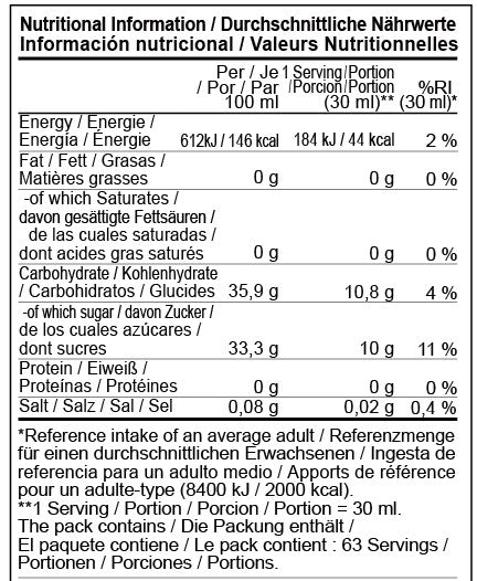 SIROP D'ORANGE | 2,5 KG